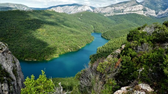 Ruta P4 Guara Central - Circular del embalse de Calcón