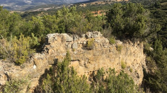 Ruta L5 Guara Central. Castillo de Marmañana