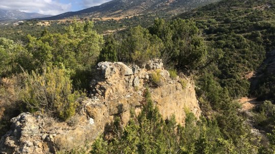 Ruta P3 Guara Central. Castillo de Marmañana.