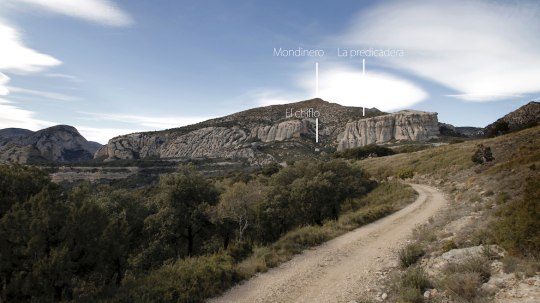 Ruta P16. Guara Central. Pico Mondinero, Collado de Lizana, Gargantas del Calcón